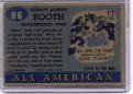 Uncle Albie Booth Trading Card REAR