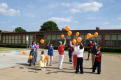 Releasing Balloons at Tom C Gooch Elementary