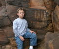 Brian at Petroglyph