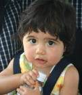 Carina in stroller MAR 2006