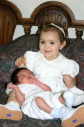 Graciela welcomes Carina 1 week old