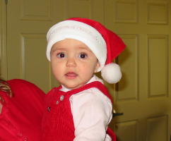 Graciela's first Christmas