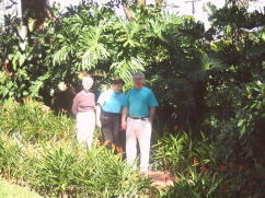 Mary Lou, Dan and Mary at Hotel