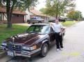 Justin Hunter King with 1993 Cadillac DeVille