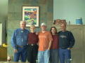 With Justin, Karen and Randy