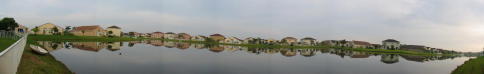 Monaco Cove Lake Panorama