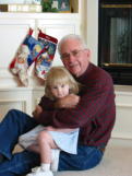 Mary Catherine and Grandpa