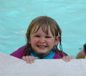 Mary Catherine in Pool