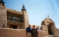 P A Schneider & Father Dan Schneider at Las Trampas, NM