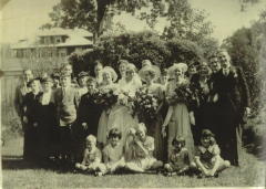 Phil and Grace Schneider Wedding 1934