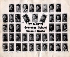 Seventh Grade St. Mary Grammar School 1947