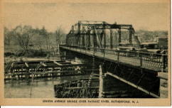 Old Union Avenue Bridge over Passaic River